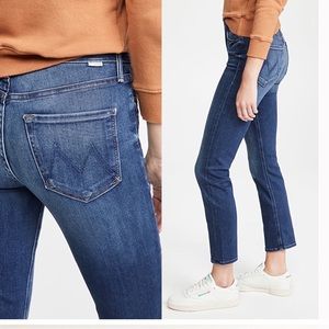 MOTHER The Mid Rise Dazzler Ankle in Sweet and Sassy